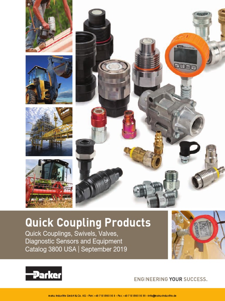 1/2" NPT Thread Hydraulic Quick Connect Couplings Ball Locked Fitting