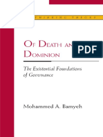 Of Death and Dominion - The Existential Foundations of Governance
