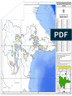 Peta Sebaran Perkebunan Kabupaten Kutai Timur Tahun 2020