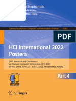 2022 Book HCIInternational2022Posters