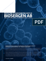 Biosergen IPO Prospectus English