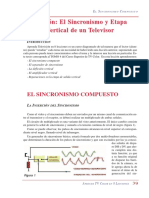 Lección_ El Sincronismo y Etapa Vertical de Un Televisor Para Convertir de PDF a DOC