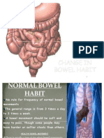 Change in Bowel Habit-Last