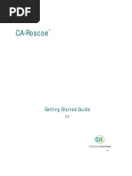 Download Roscoe v60 - Getting Started Guide by dan731154 SN59304573 doc pdf