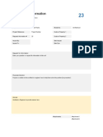 Project Template Request For Information 0pdlzt
