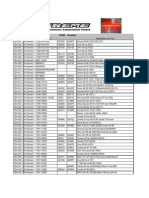 Cross Reference Xtreme Filters