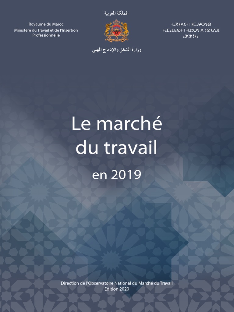 Rapport sur le marché du travail 2019 | PDF | Dette publique | Déficit ...