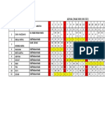 Jadwal Dinas Irm Juni 2021