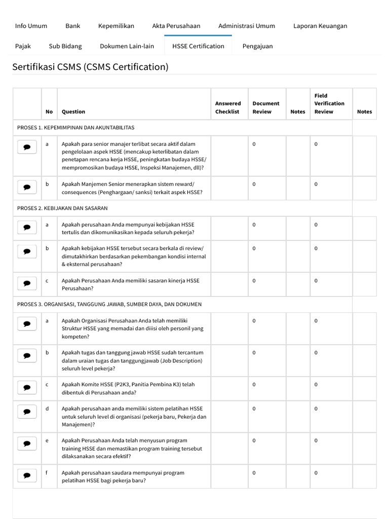 Panduan Sertifikasi CSMS Pertamina | PDF | Karier & Perkembangan ...