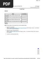 303-03 Engine Cooling 2.3L EcoBoost - Removal and Installation - Coolant Pump