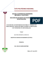 Analisis de Los Esfuerzos Elactrico Y Termico en Empalmes de Cables de Media Tension Alimentados Con Tensiones No Sinusoidales