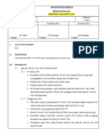 Instruksi Kerja Penggunaan Specific Gravity Cup