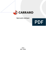 Spare Parts Catalogue: Axle REF: 147005