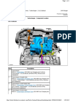 303-04B Fuel Charging and Controls Turbocharger - Description and Location - Component Location