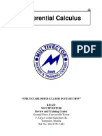 05 - Differential Calculus