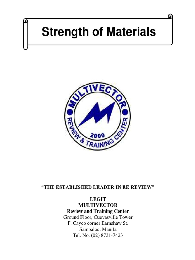 03 Strength of Materials PDF