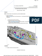 303-13 Evaporative Emissions - Removal and Installation - Fuel Tank Pressure Sensor and Tube