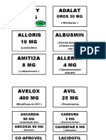 Label Obat FRJ