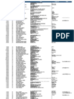 Member enrollment records list with names and contact details