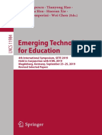 Emerging Technologies For Education