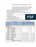 Matriks Terbaru Dan Peta Struktur Kurikulum Prodi Statistika Unair - Dikonversi