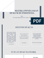 Problematika Penegakan Hukum Di Indonesia