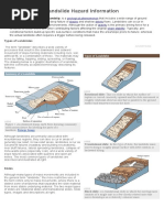 Landslide Hazard Information