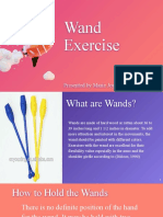 Wand Exercise