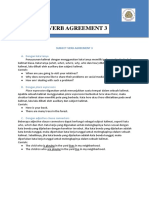Materi Subject Verb Agreements 3