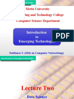 # Lecture II - Introduction To Emerging Technologies - Sci-Tech With Estif