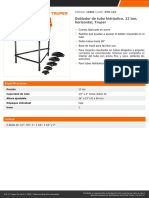 Doblador de Tubo Hidráulico, 12 Ton, Horizontal, Truper: CÓDIGO: 12882 CLAVE: DTH-12X