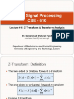 CSE - 610 Lecture # 6