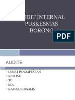 Audit Internal Puskesmas Borong