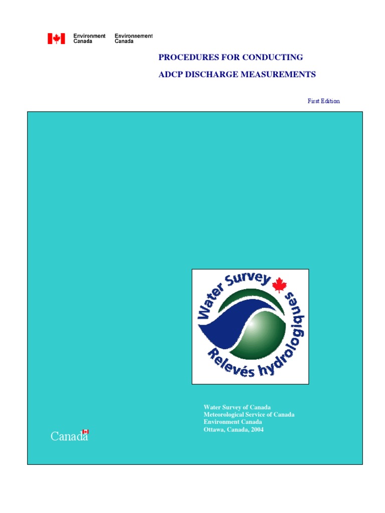 2004 - Environment Canada - Procedure Conducting Adcp Discharge ...
