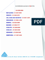 DISTRIBUIDORES AGEL - REGIÃO SUL