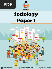 ONLY IAS Sociology Paper 01