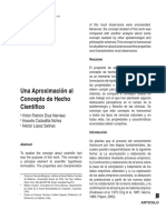 Una Aproximación Al Concepto de Hecho Científico-2004