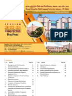 Khwaja Moinuddin Chishti Language University Prospectus 2022-23