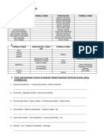 Latihan Formula Kimia