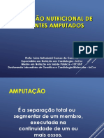 Avaliação nutricional de pacientes amputados