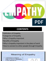 Comfort Adekunle Presentation On Emapathy