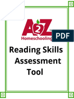 Reading Skills Assessment Tool 1