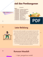 Modal Sosial Dan Pembangunan - Kelompok 5 - Sosiologi Pembangunan