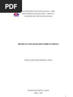 Resumo Livro Um Discurso Sobre as Ciencias