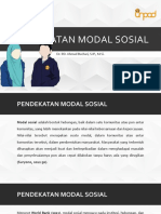 Pendekatan Modal Sosial