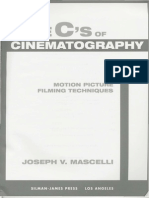The Five C s of Cinematography Motion Picture Filming Techniques