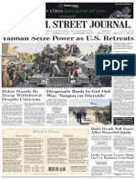 The Wall Street Journal August 16 2021