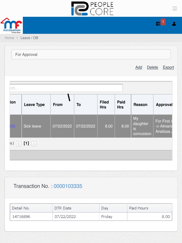 PeopleCore Version 5 | PDF