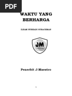 Waktu yang berharga