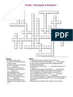 Karyotype Crossword
